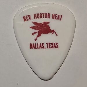 Vintage Reverend Horton Heat Guitar Pick Authentic Concert Gift Cleveland
